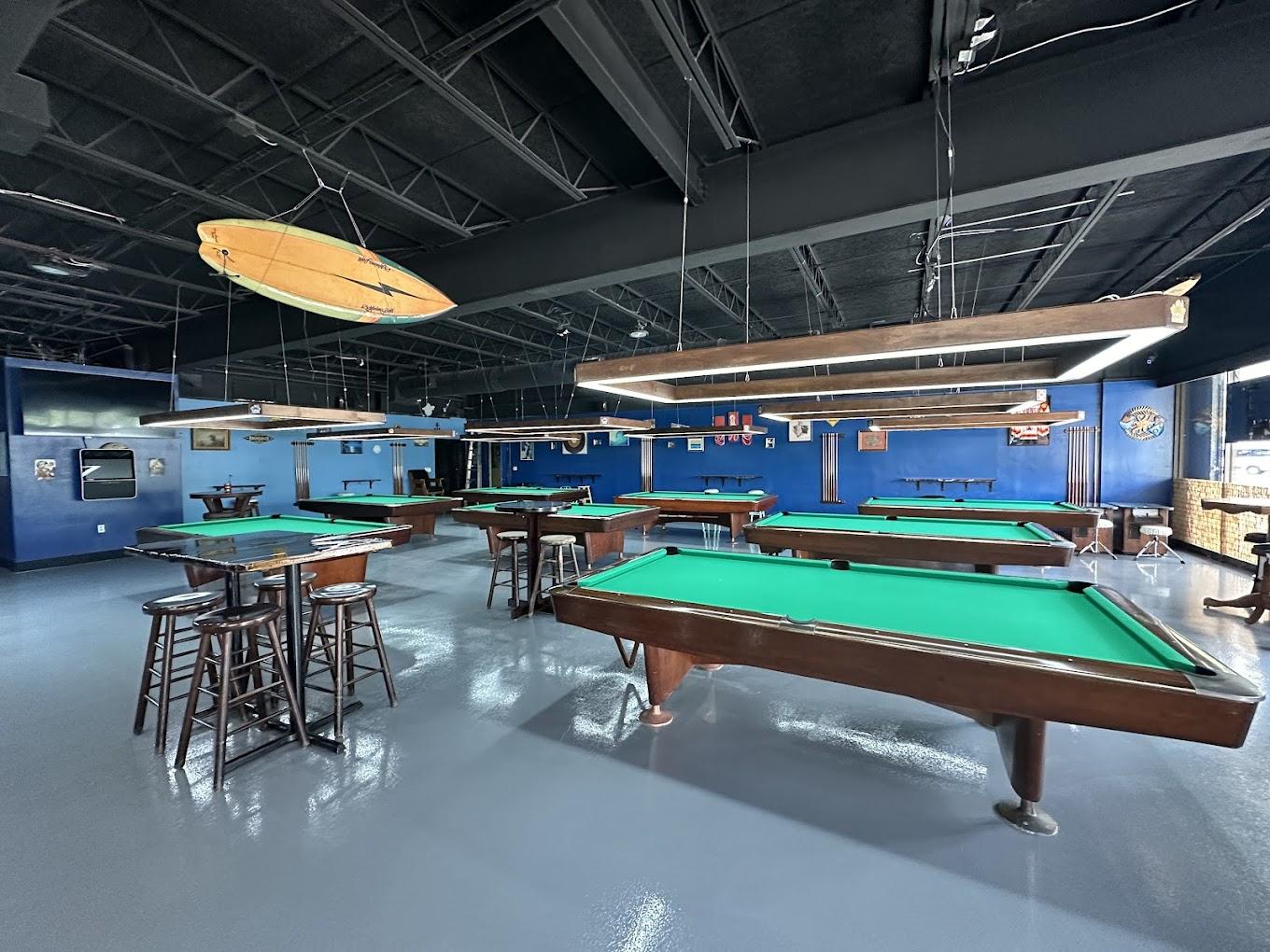 Beach Billiards installation
