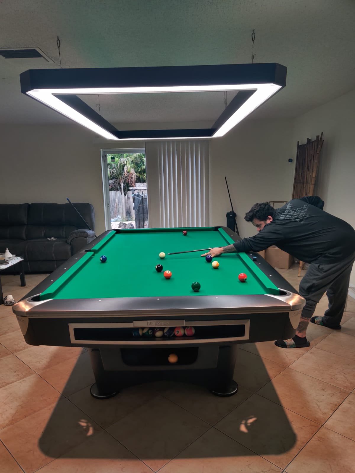 RD light in residential living room