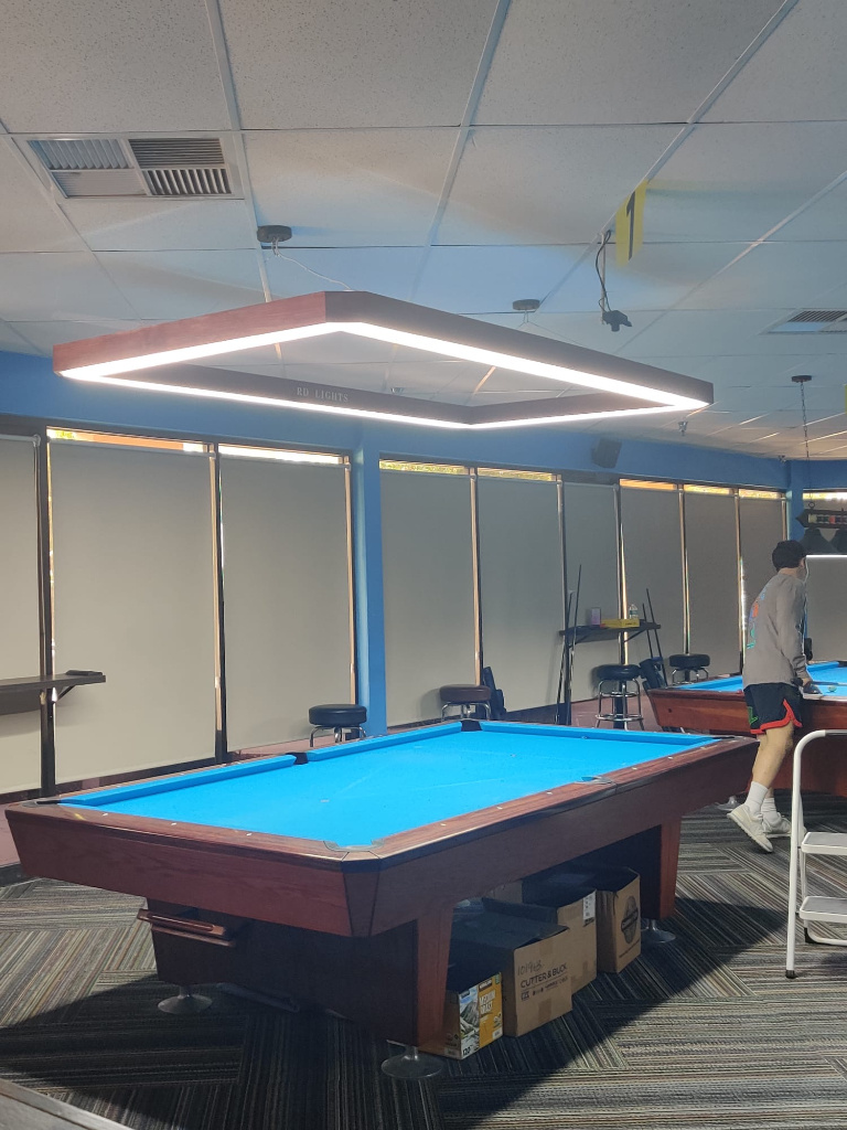 Paradise Billiards installation